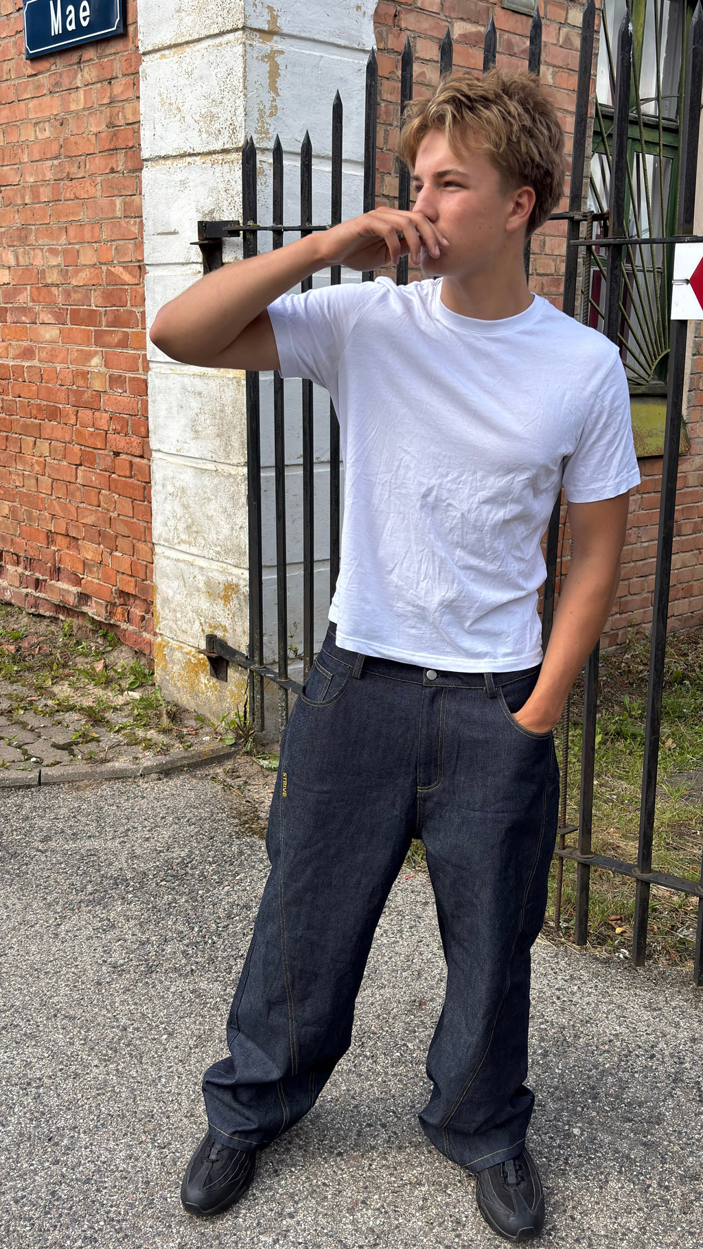 RAW DOUBLE POCKET DENIM